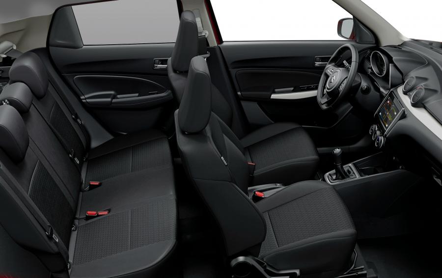 Интерьер Suzuki Swift 2017 года  (WW) (фото 8 из 101)